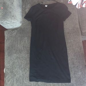 Women’s old navy, black round neck dress
